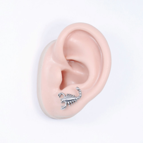 Серьги 1,2 мм. Пара. Скорпионы. C2893-2