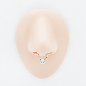 Кольцо 1,2 мм. Вставка с кристаллами. BCRJ02