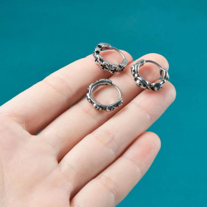 Серьга-кликер Черепа. SK783