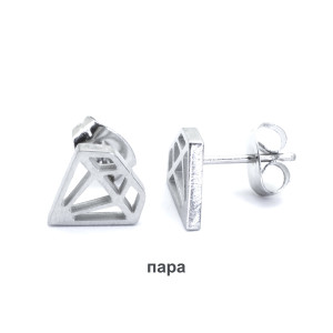 Серьги-гвоздики. Пара. Кристалл. SE2929-2