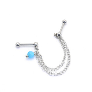 Штанга 1,2 мм для двух проколов. JC-1543