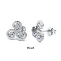 Серьги-гвоздики. Пара. Триксель. SE2938-2