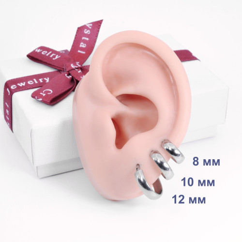 Серьги-кликеры 3,5 мм. Пара. Титан. SKT4062-S2