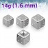 Кубик 1,6 мм XSDI3G/1,6