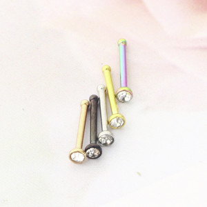 Нострила гвоздик 0,8 мм. Кристалл, титановое покрытие. SNBJATM