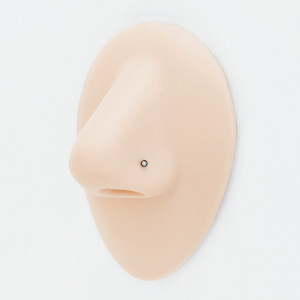 Нострила гвоздик 0,8 мм. Кристалл, титановое покрытие. SNBJATM