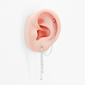 Штанга 1,2 мм для двух проколов. JC-1546