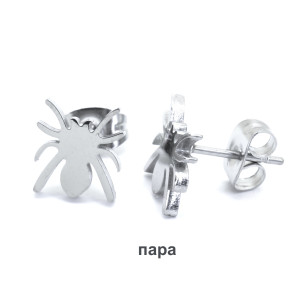 Серьги-гвоздики. Пара. Пауки. SE2933-2