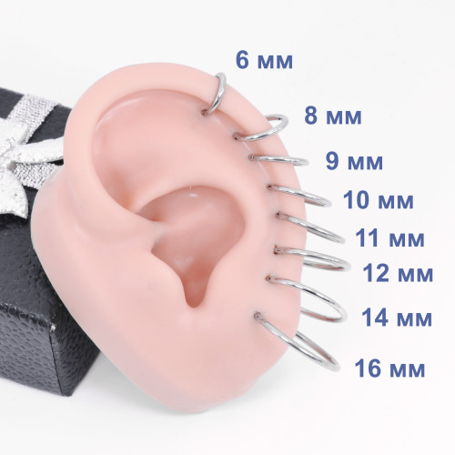 Кольцо сегментное 1,2 мм кликер. Титан. HSEGTA16