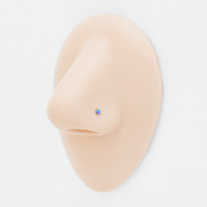 Нострила гвоздик 0,8 мм. Звезда, титановое покрытие. NSSRAT