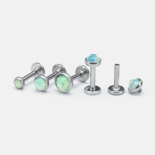 Интернал-лабрета 1,2 мм. Кристалл Opal. IL0419