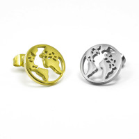 Серьга-гвоздик. Планета. SE3001