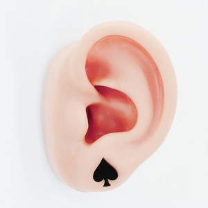 Серьга-гвоздик. Пики. SE2945