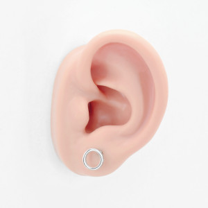 Серьга-гвоздик. Круг. SE0302