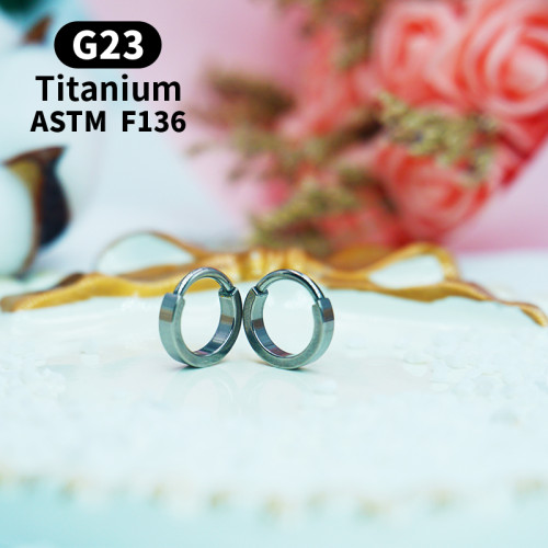 Серьги-кликеры 2,5 мм. Титан. Пара. SKT1322-2