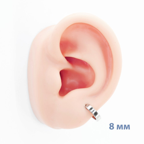 Серьги-кликеры 2,5 мм. Титан. Пара. SKT2573-2