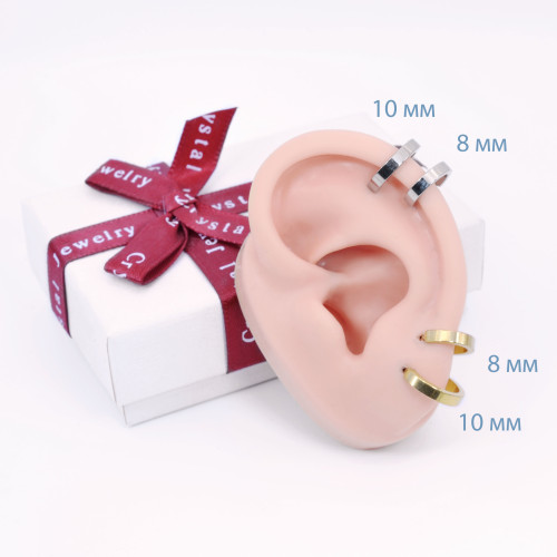 Серьги-кликеры 2,5 мм. Титан. Пара. SKT2573-2