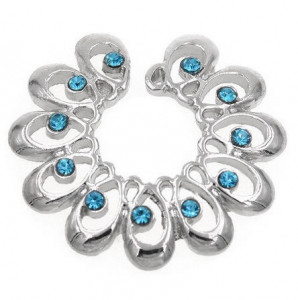 Клипса для имитации пирсинга соска. Узор. PKNS678