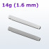 Стержень штанги 1,6 мм. Bioflex. XTBL14 Стержень штанги 1,6 мм. Bioflex. XTBL14
