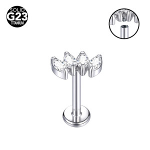 Интернал-лабрета 1,2 мм. Титан. ILBT5685
