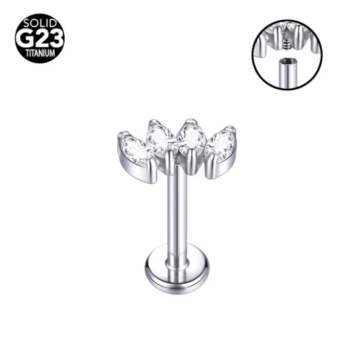 Интернал-лабрета 1,2 мм. Титан. ILBT5685