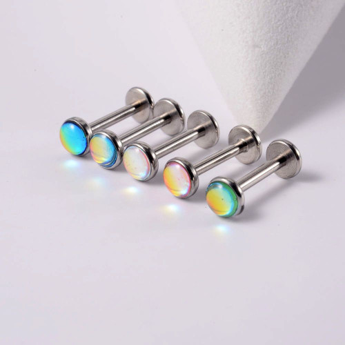 Интернал-лабрета 1,2 мм. Кристалл Magic Bronze. IL2518