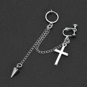 Клипса двойная Крест. EC1844