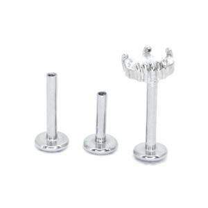 Интернал-лабрета 1,2 мм (набор). Цирконы. LI1416