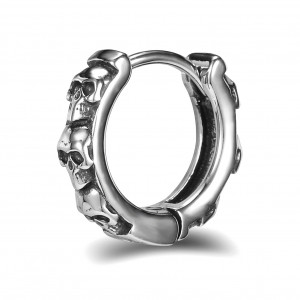 Серьга-кликер Черепа. SK914