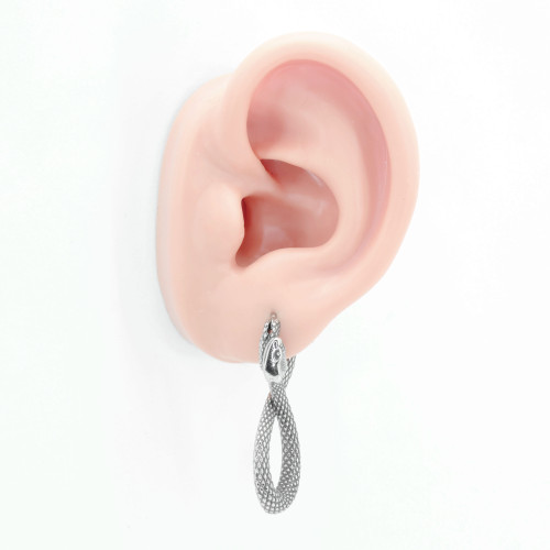 Серьги-кликеры Змеи бесконечности (пара). SK768
