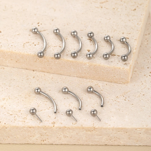 Микробанан 1,2 мм. Push-in. Титан. BNE16T-pi