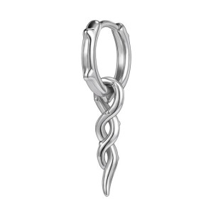 Серьга-кликер с подвеской Терновник. SK770