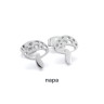 Серьги-гвоздики. Пара. Мухоморы. SE1274-2
