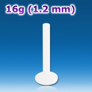 Стержень лабреты 1,2 мм Push-in (без резьбы). Bioflex. XINLB16