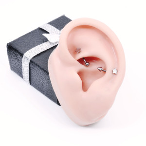 Интернал-микробанан 1,2 мм с звездочкой. Титан. IBNET16SR