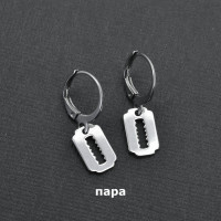 Серьги. Лезвие. Пара. SK0792-2
