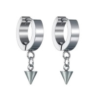 Серьги-кликеры с подвеской Шип. Пара. SK5810-2