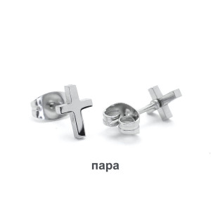 Серьги-гвоздики. Пара. Кресты. SE2956-2