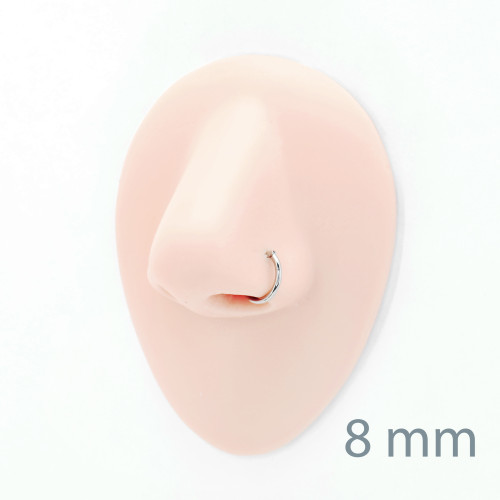 D-кольцо сегментное 1,0 мм кликер. Титан. DHSEGTA18