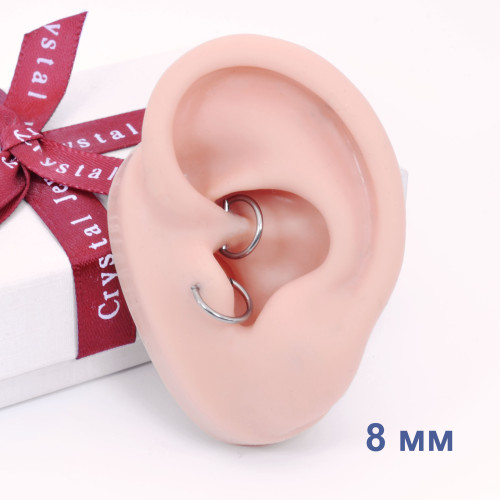 D-кольцо сегментное 1,0 мм кликер. Титан. DHSEGTA18