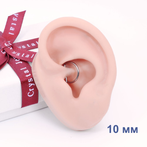 D-кольцо сегментное 1,0 мм кликер. Титан. DHSEGTA18