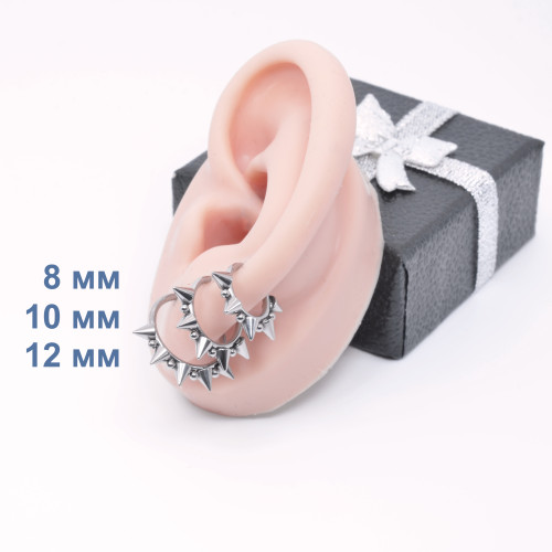 Кольцо сегментное 1,2 мм кликер. Титан, фиолетовое анодирование. HSEG3990