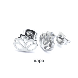 Серьги-гвоздики. Пара. Цветок. SE2930-2