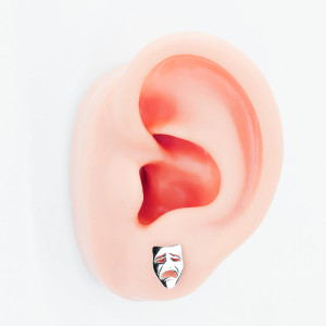 Серьги-гвоздики. Пара. Маски. SE2919-2