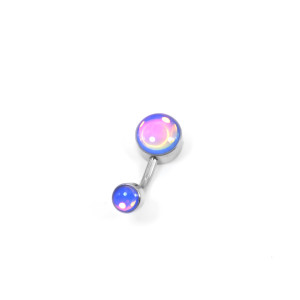 Интернал украшение для пирсинга пупка. Magic Blue. IBNJ0785